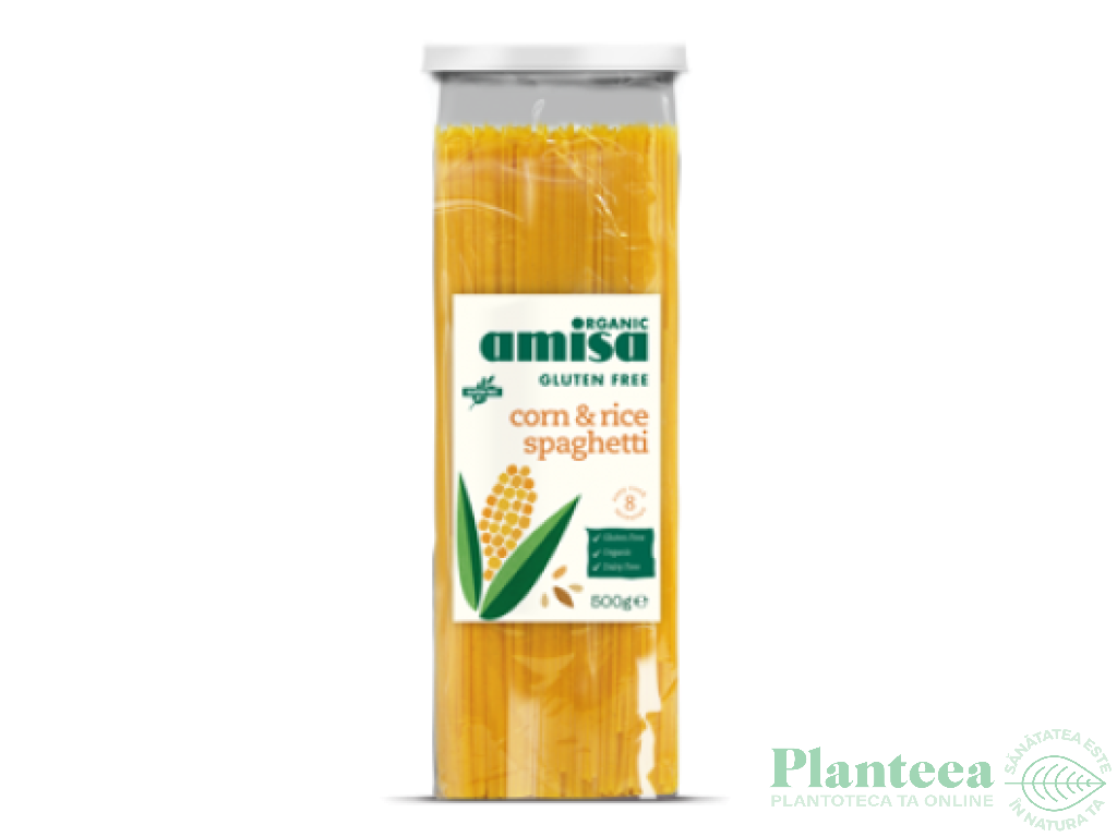 Paste spaghete porumb orez eco 500g - AMISA