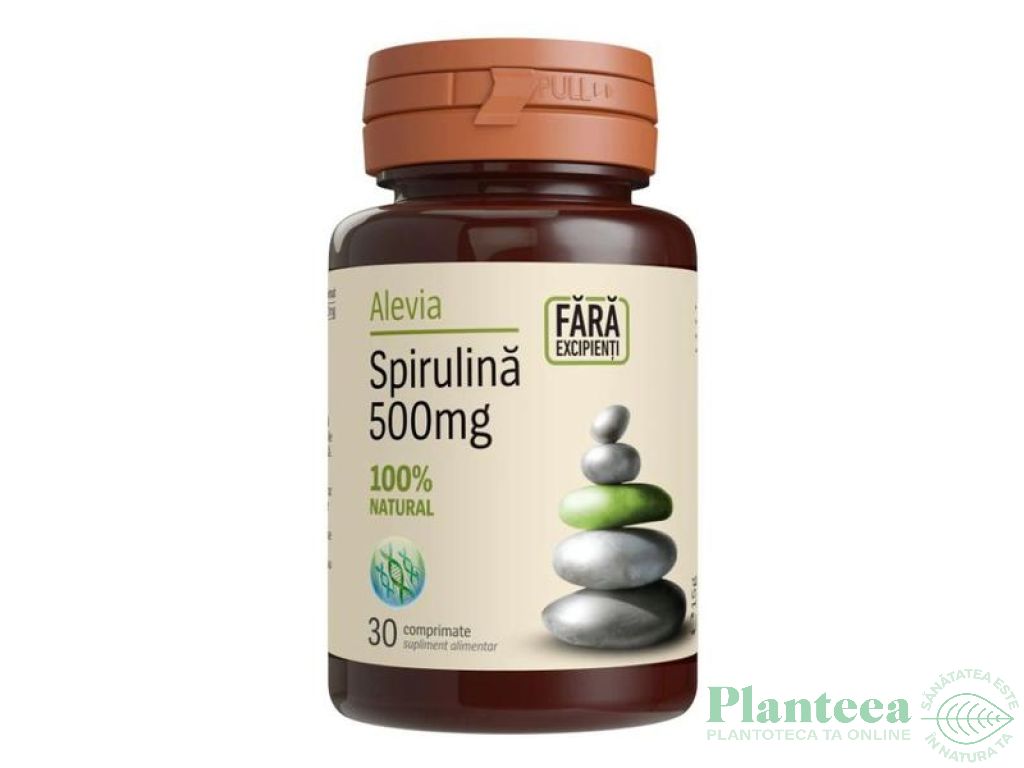 Spirulina 500mg 1x30cp - ALEVIA