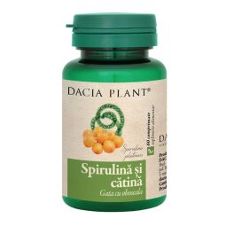 Spirulina catina 1x60cp - DACIA PLANT