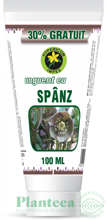Crema cu Spanz 70ml - Hypericum Impex