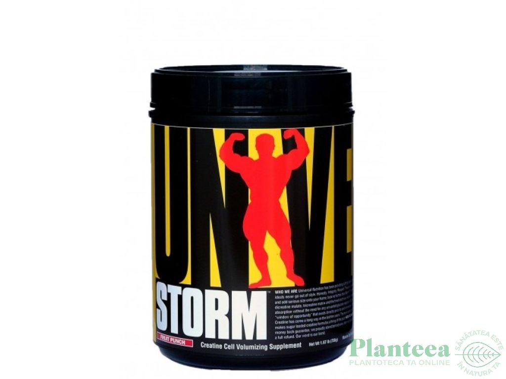 Pulbere Storm [creatine cell] zmeura albastra 80portii 750g - UNIVERSAL