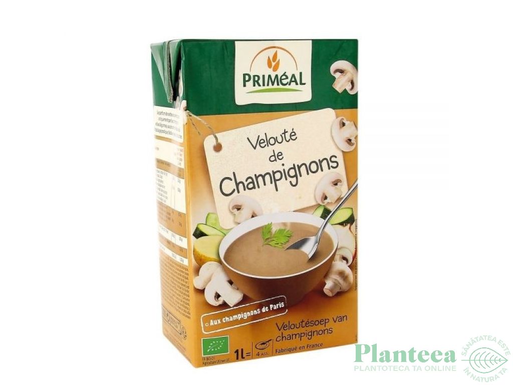 Supa crema ciuperci eco 1L - PRIMEAL