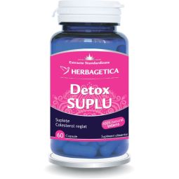 Detox suplu 1x60cps - HERBAGETICA