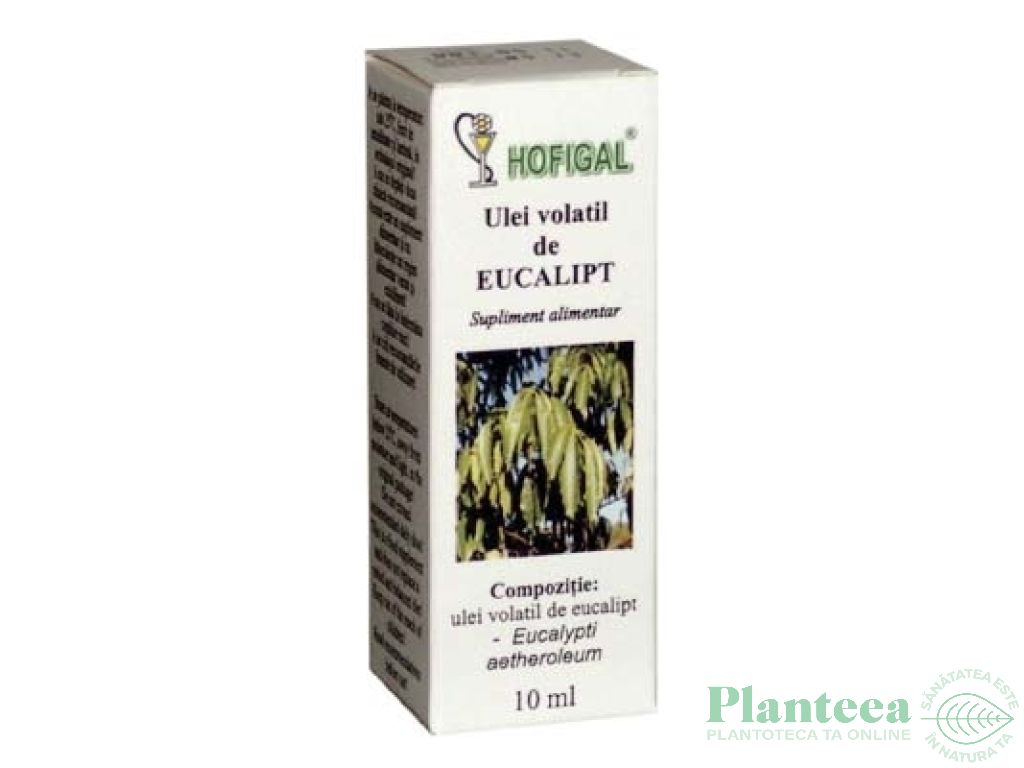 Ulei esential eucalipt 10ml - HOFIGAL