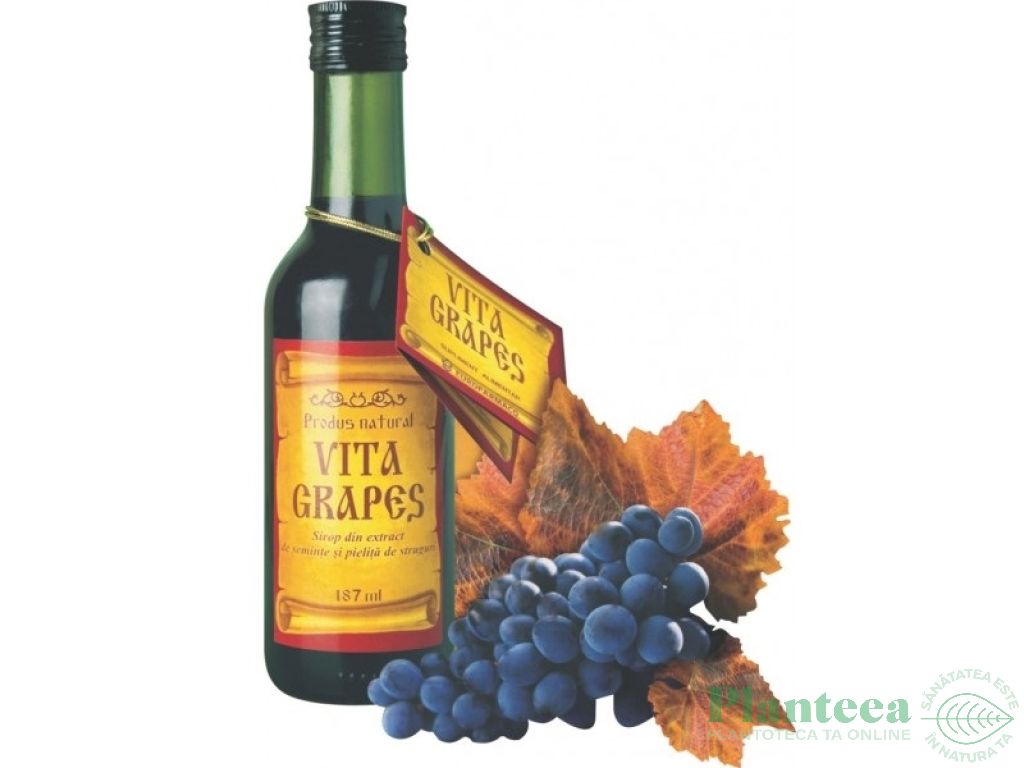 Sirop Vita Grapes 187ml - EUROFARMACO