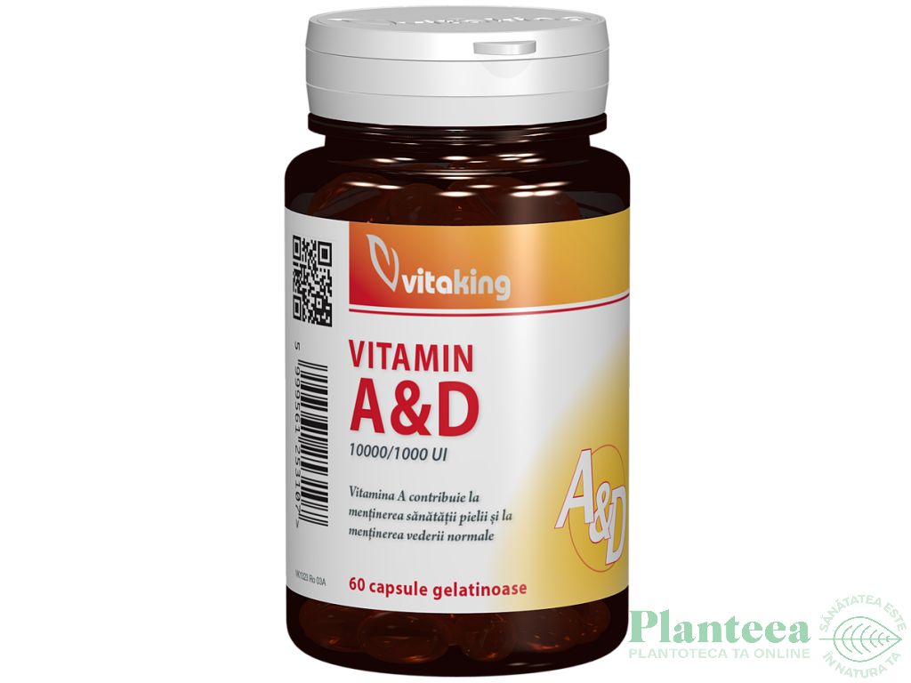 Vitamina A D3 60cp - VITAKING
