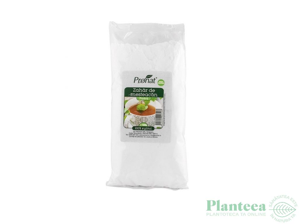 Xylitol mesteacan pulbere 500g - PRONAT