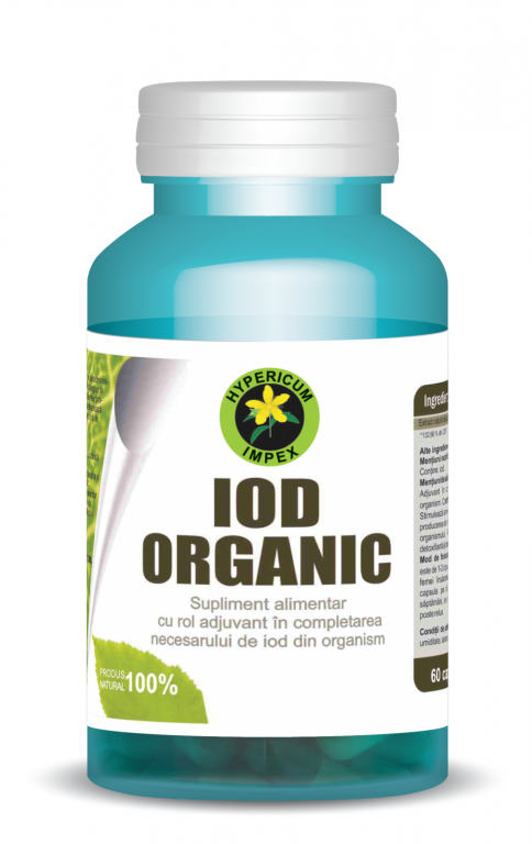 Iod organic 60cps - HYPERICUM PLANT