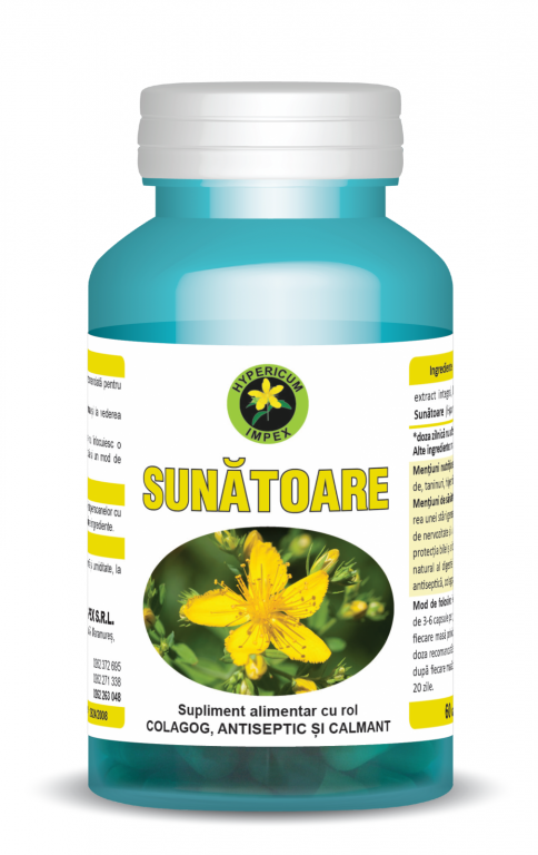 Sunatoare 60cps - HYPERICUM PLANT