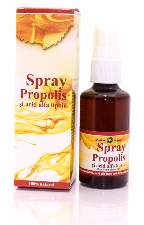 Spray propolis acid alfa lipoic 50ml - HYPERICUM PLANT