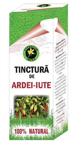 Tinctura ardei iute 50ml - HYPERICUM PLANT