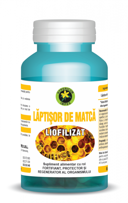 Laptisor matca liofilizat 60cps - HYPERICUM PLANT