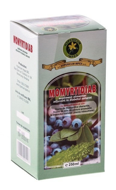 Sirop Momyrtidiab 250ml - HYPERICUM PLANT