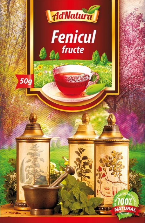 Ceai fenicul 50g - ADNATURA