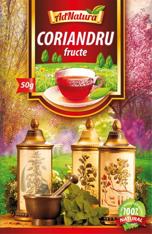 Ceai coriandru 50g - ADNATURA