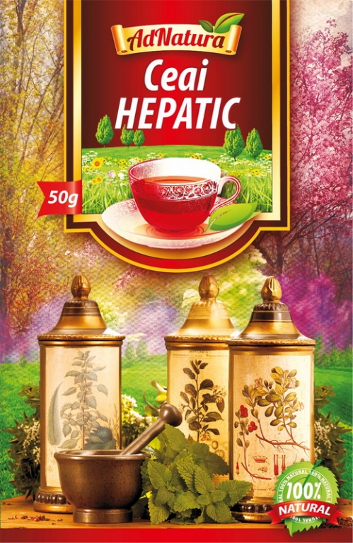 Ceai hepatic 50g - ADNATURA