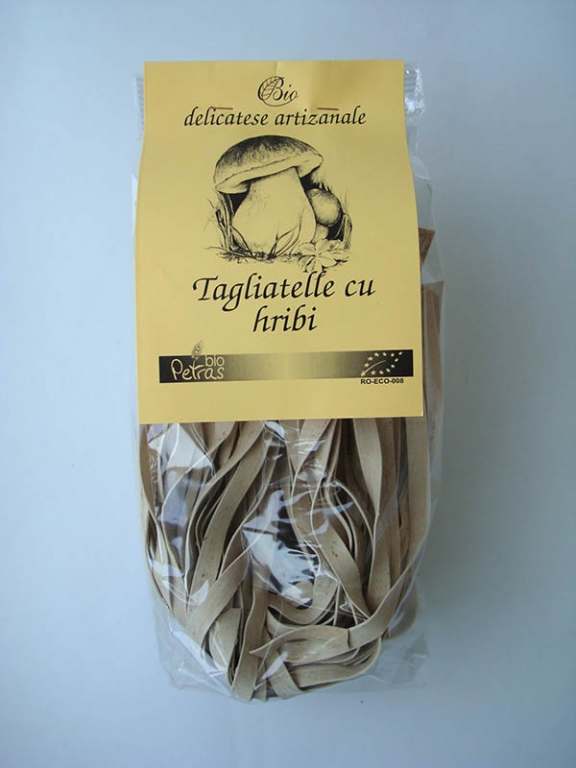 Paste tagliatelle grau semola hribi 250g - PETRAS BIO