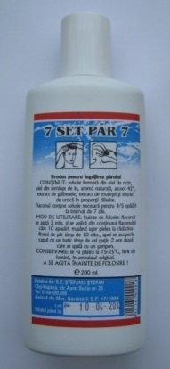 Solutie par set 7 200ml - STEFANIA STEFAN