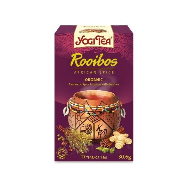 Ceai rooibos african Chai eco 17dz - YOGI TEA