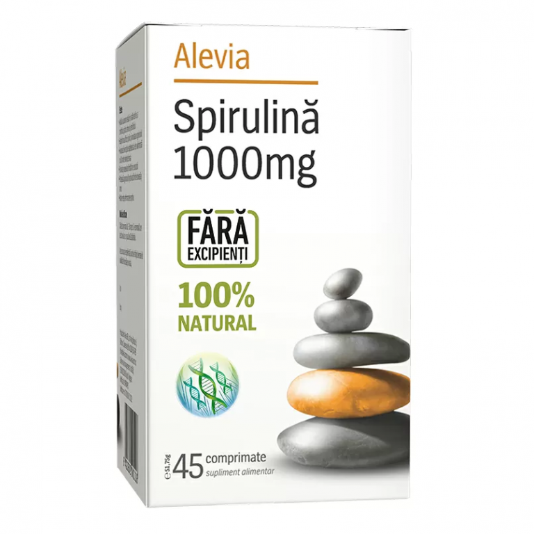 Spirulina 1000mg 45cp - ALEVIA