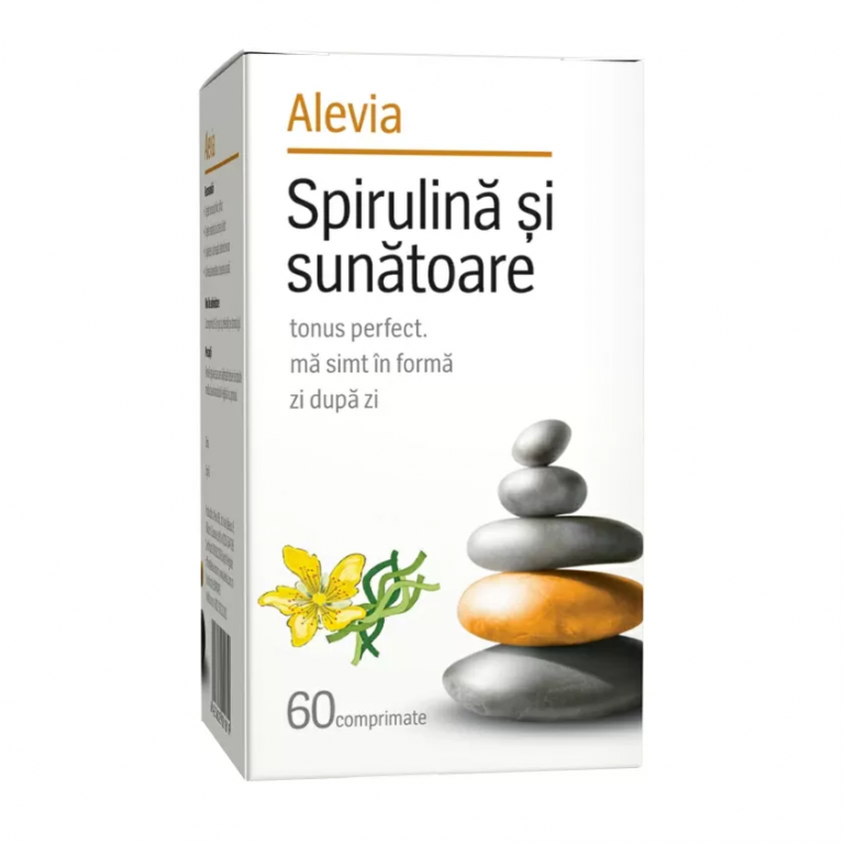 Spirulina sunatoare 60cp - ALEVIA