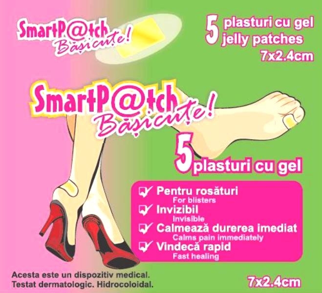 Plasturi gel basicute {7x2,4cm} 5b - SMARTPATCH