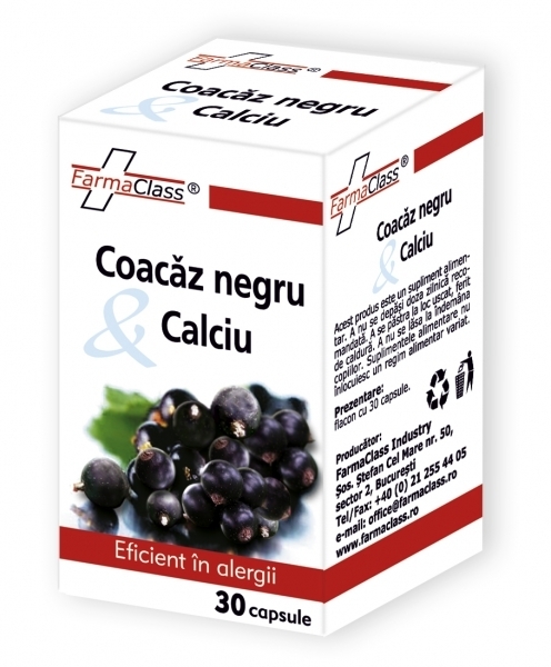 Coacaz negru Ca 30cps - FARMACLASS