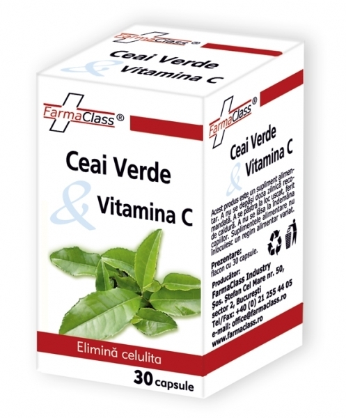 Ceai verde C 30cps - FARMACLASS