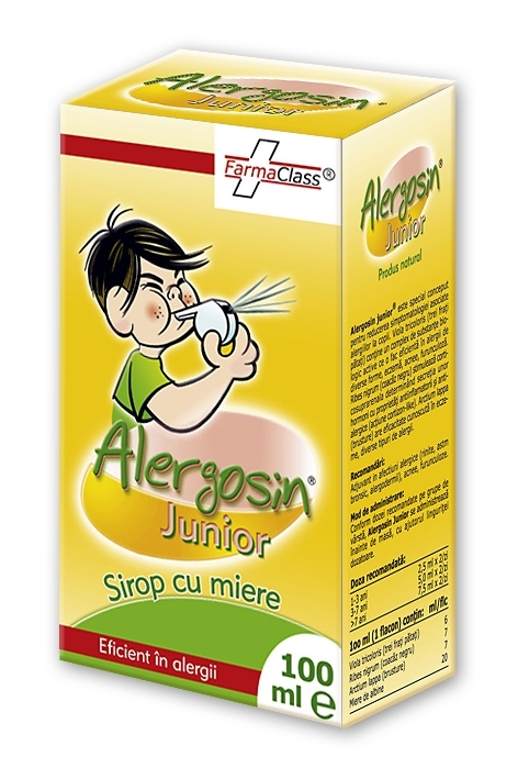 Sirop alergosin junior 100ml - FARMACLASS