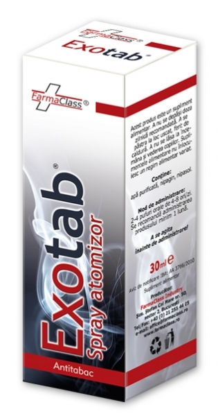 Spray antitabac ExoTab 30ml - FARMACLASS