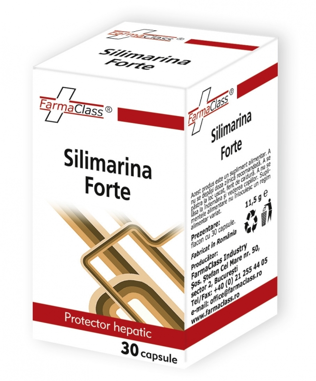 Silimarina forte 30cps - FARMACLASS