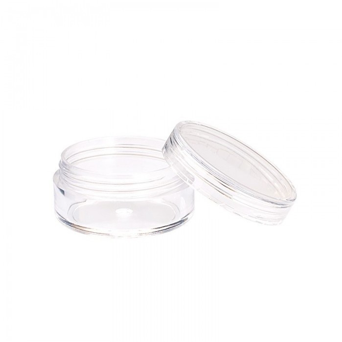 Borcanel plastic transparent San cu capac 10ml - MAYAM