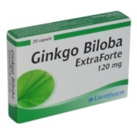 Ginkgo biloba 120mg 20cp - LAROPHARM