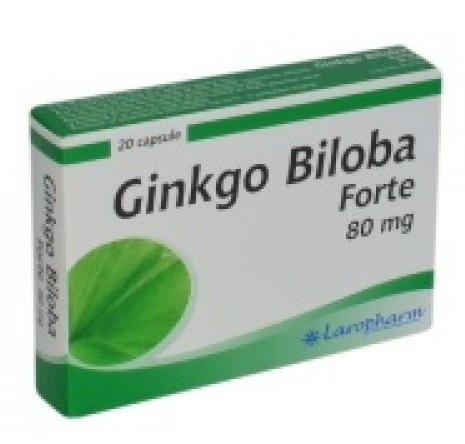 Ginkgo biloba 80mg 20cp - LAROPHARM