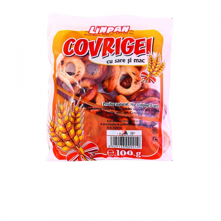 Covrigei mac sare 100g - LINPAN