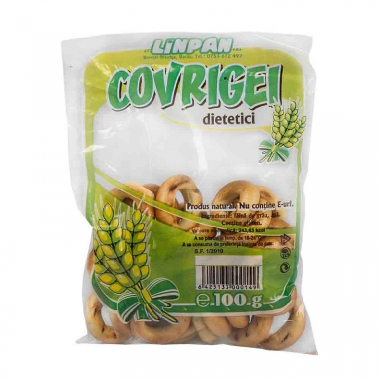 Covrigei vanilati 100g - LINPAN