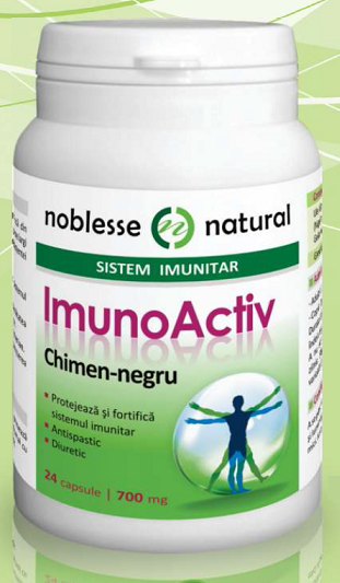 ImunoActiv chimen negru 24cps - NOBLESSE NATURAL