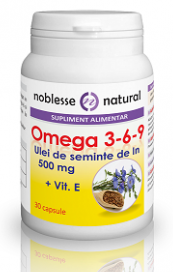 Ulei seminte in 500mg 30cps - NOBLESSE NATURAL