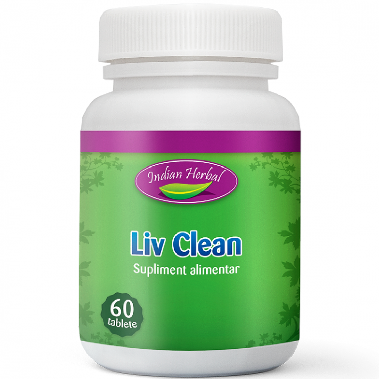 Liv Clean 60cp - INDIAN HERBAL