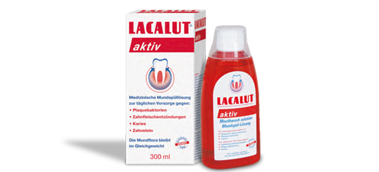 Apa gura aktiv 300ml - LACALUT