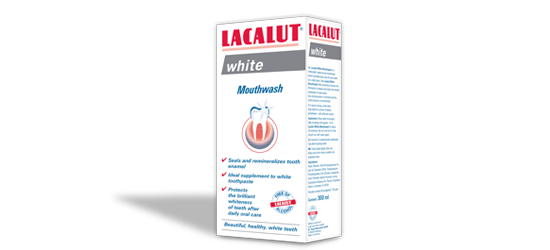 Apa gura white 300ml - LACALUT