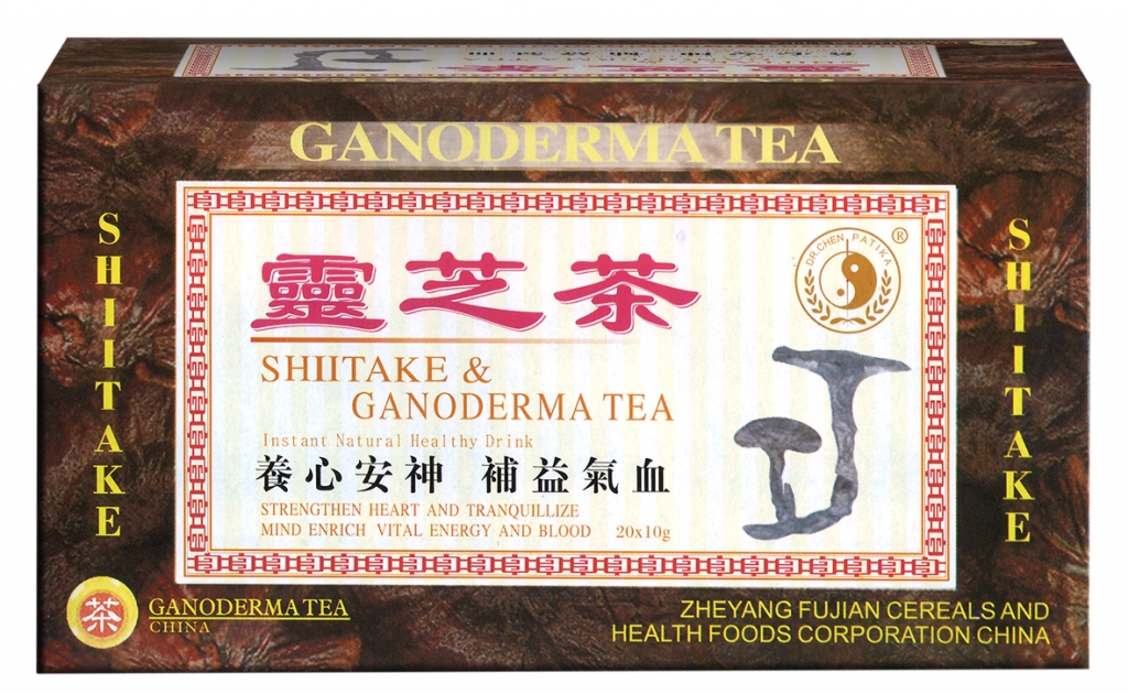 Ceai instant shiitake ganoderma 20pl - DR CHEN PATIKA