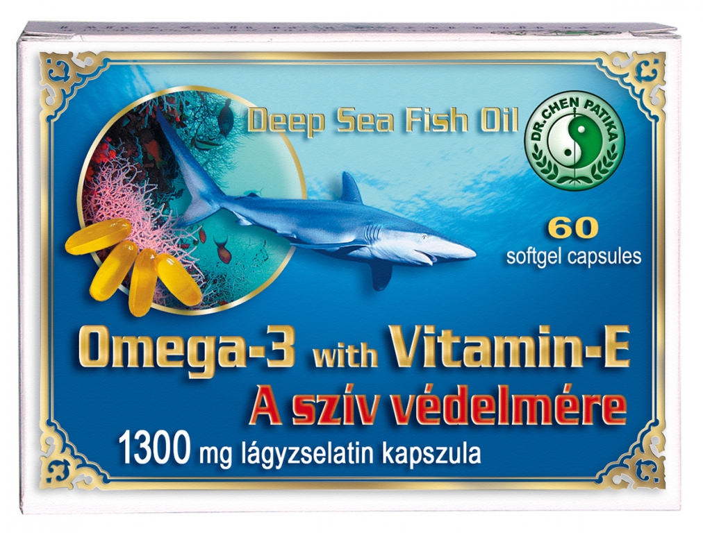 Omega3 E 1200mg 60cps - DR CHEN PATIKA