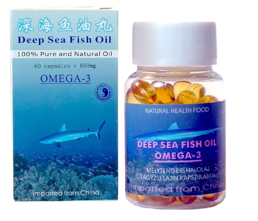 Omega3 ulei peste 600mg 60cps - DR CHEN PATIKA