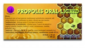 Propolis lichid 10fl - NATURALIA DIET