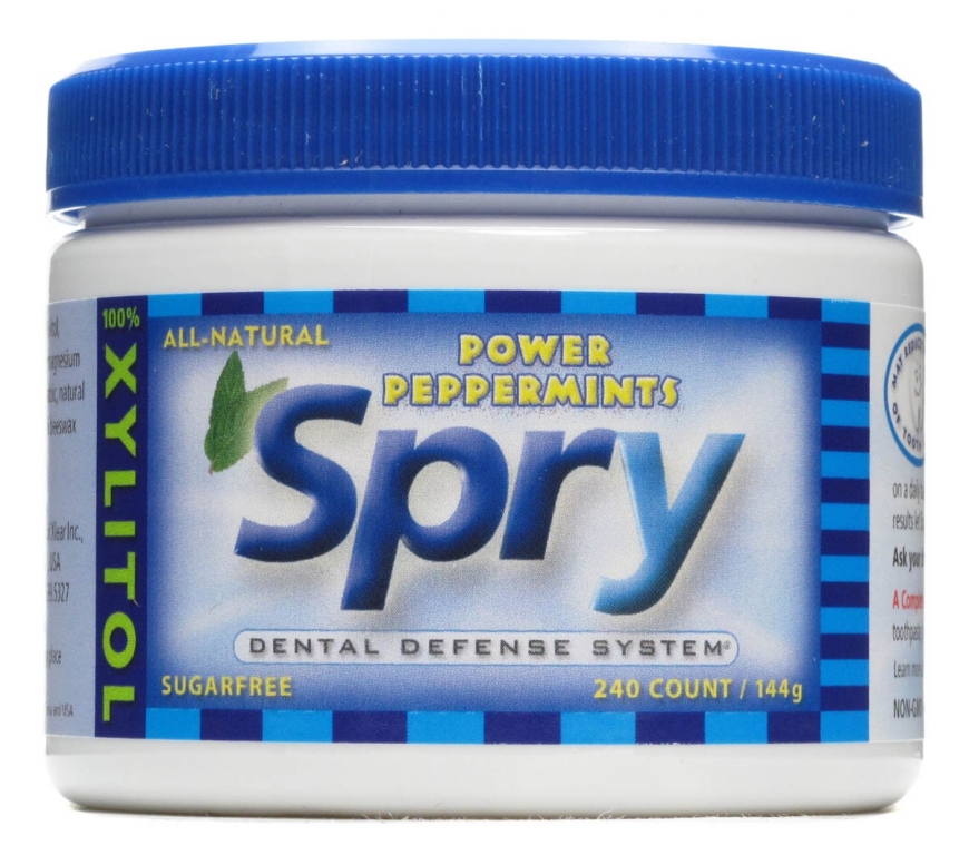 Drajeuri xylitol peppermint 240b - SPRY