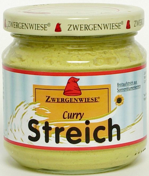 Pate vegetal fl soarelui curry eco 180g - ZWERGENWIESE