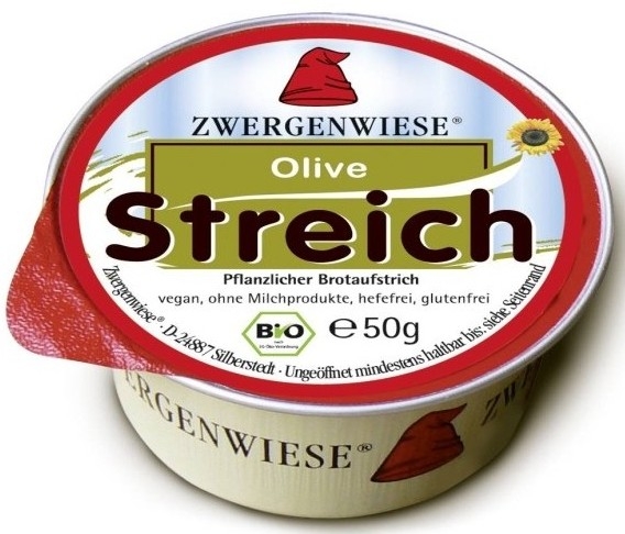 Pate vegetal fl soarelui masline 50g - ZWERGENWIESE