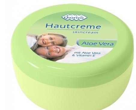 Crema corp aloe vera E 250ml - QUARTETT