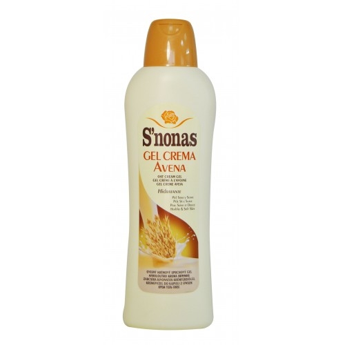 Gel dus crema cereale Avena 750ml - SNONAS